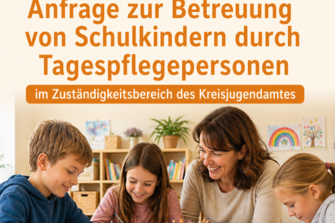 Anfrage und Antwort "Betreuung von Schulkindern" 