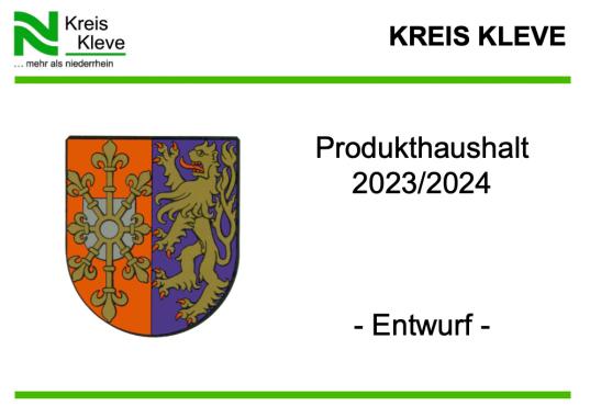 Haushaltsentwurf 2023/24 ist ONLINE