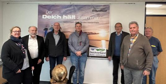 Vereinigte Wählergemeinschaften besuchen Deichgräf